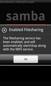 Android をファイルサーバ化する Samba Filesharing(要root) 3 android e38292e38395e382a1e382a4e383abe382b5e383bce38390e58c96e38199e3828b samba filesharingefbc88e8a681rootefbc89 1