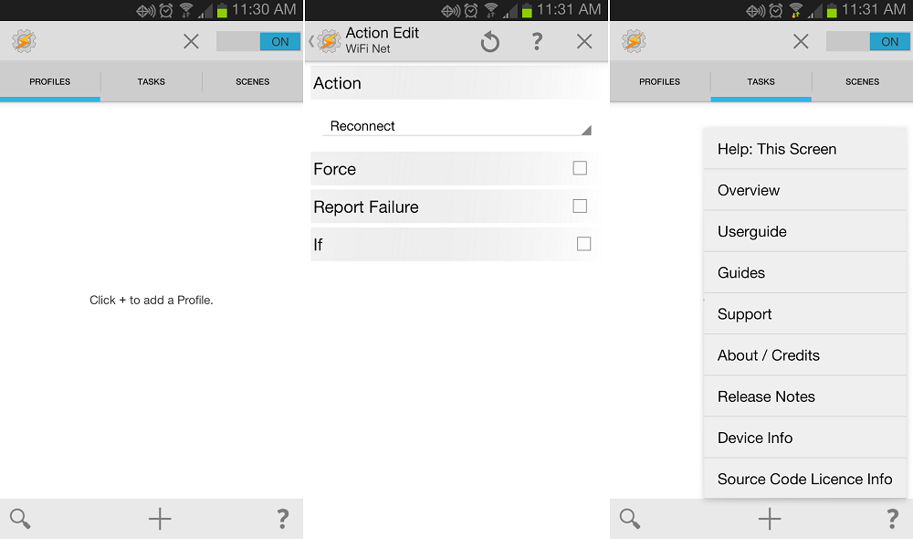 Taskerのプロファイルを別プロファイルからON/OFFする方法 13 tasker